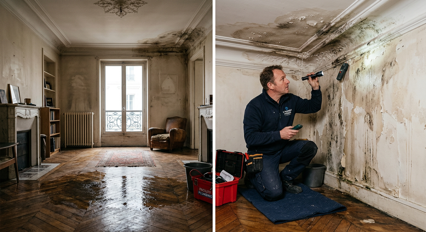 intervention dégât des eaux Orléans Loiret