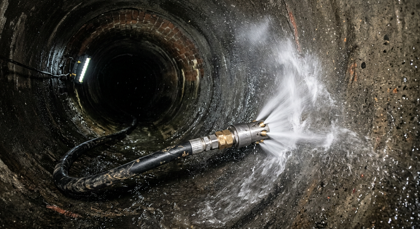 hydrocurage haute pression canalisation Orléans