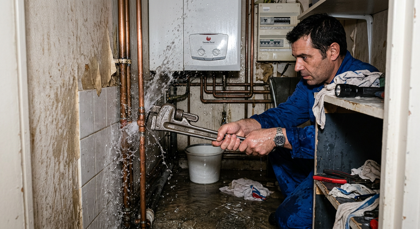 réparation urgente fuite eau plombier Orléans